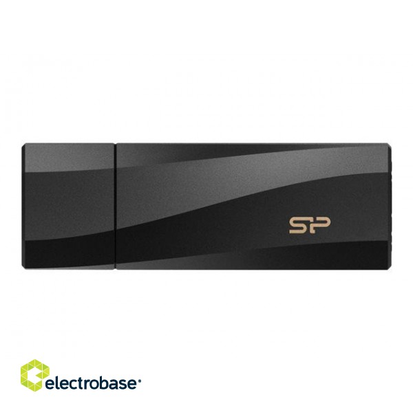 Silicon Power | USB Flash Drive | Blaze Series B07 | 64 GB | Type-A USB 3.2 Gen 1 | Black фото 2