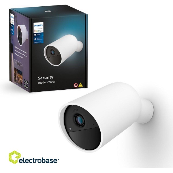 Philips Hue | Secure Battery Camera | Bullet | IP65 | White фото 3