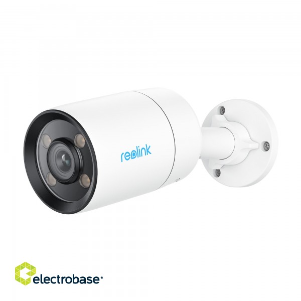 Reolink | 2K True Color Night Vision PoE Camera | ColorX Series P320X | Bullet | 4 MP | 4mm/F1.0 | IP67 | H.264 | Micro SD image 1