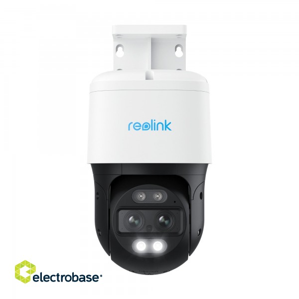 Reolink | 4K Dual-Lens Auto Tracking PoE Security Camera with Smart Detection | TrackMix Series P760 | PTZ | 8 MP | 2.8mm/F1.6 | IP65 | H.264/H.265 | Micro SD фото 1