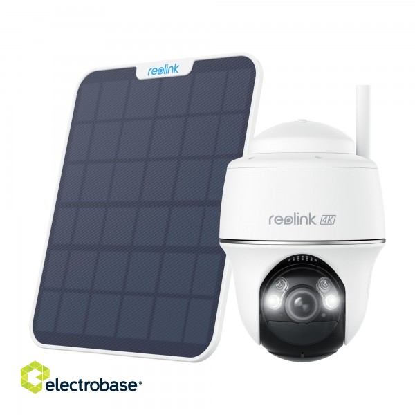 Reolink | Smart 4K Pan and Tilt Camera with Spotlights | Argus Series B440 | Dome | 8 MP | 4mm | H.265 | Micro SD image 2