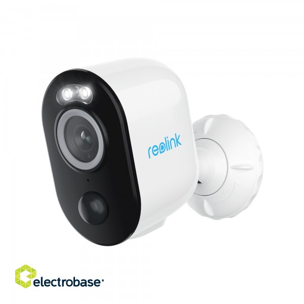 Reolink | Smart Wire-Free Camera with Motion Spotlight | Argus Series B330 | Bullet | 5 MP | Fixed | IP65 | H.265 | Micro SD фото 1