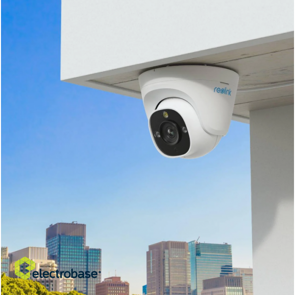 Reolink | Ultra HD Smart PoE Dome Camera with Person/Vehicle Detection and Color Night Vision | P344 | Dome | 12 MP | 2.8mm/F1.6 | IP66 | H.265 | Micro SD paveikslėlis 3