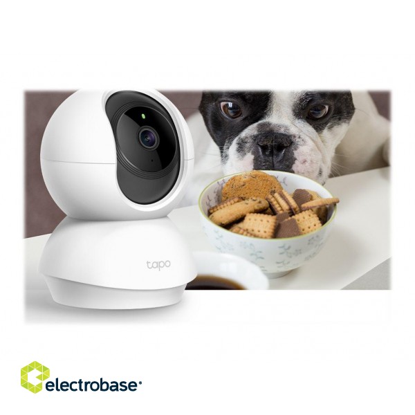 TP-LINK | Pan/Tilt Home Security Wi-Fi Camera | Tapo C200 | 4mm/F/2.4 | Privacy Mode image 5