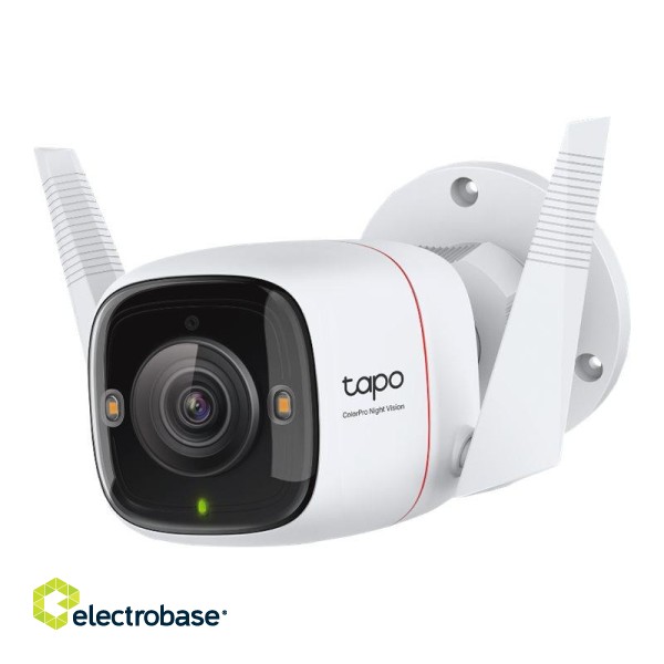 TP-LINK | ColorPro Outdoor Security Wi-Fi Camera | Tapo C325WB | Bullet | 4 MP | F1.0 | IP66 | H.264 | MicroSD фото 1