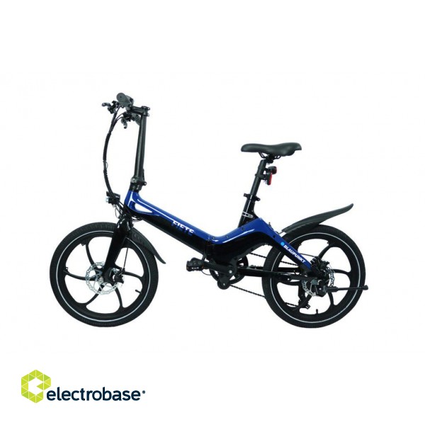 Blaupunkt | Fiete E-Bike | 20 " | 24 month(s) | Blue/Black image 2