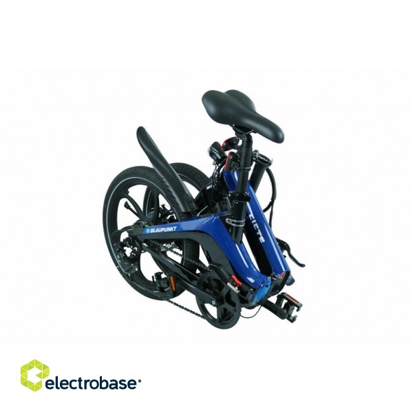 Blaupunkt | Fiete E-Bike | 20 " | 24 month(s) | Blue/Black image 3