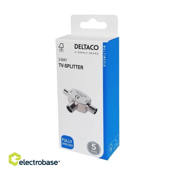 2-Way splitter  DELTACO TV IEC / R00150039