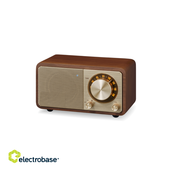 Radio Sangean Wooden Cabinet  FM / Bluetooth / AUX Cherry / WR-7  image 3
