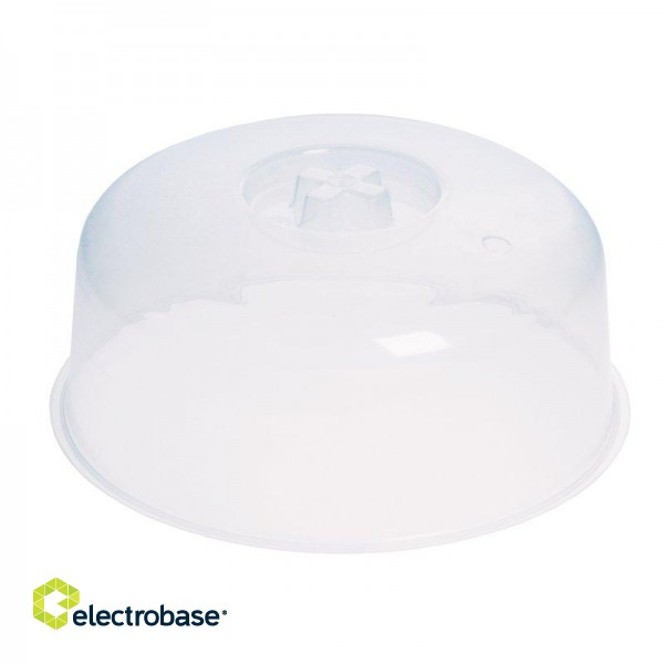 Plastic lid for microwave 23cm, clear / 352402