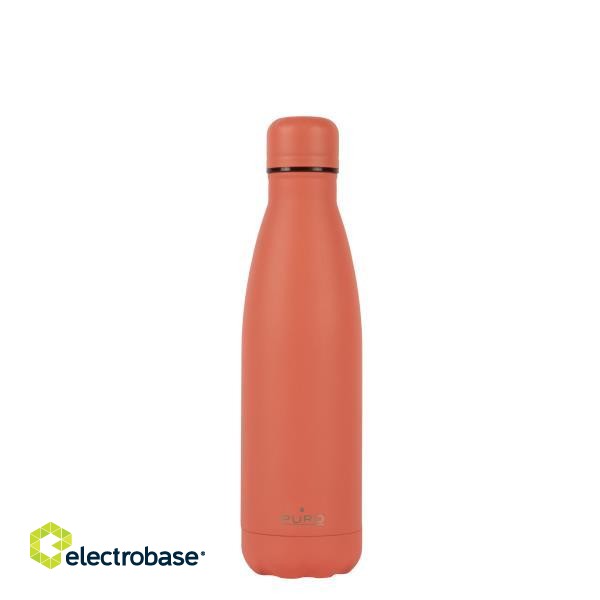 Thermal bottle PURO stainless steel, BPA free, 500ml, coral / WB500ICONDW1COR