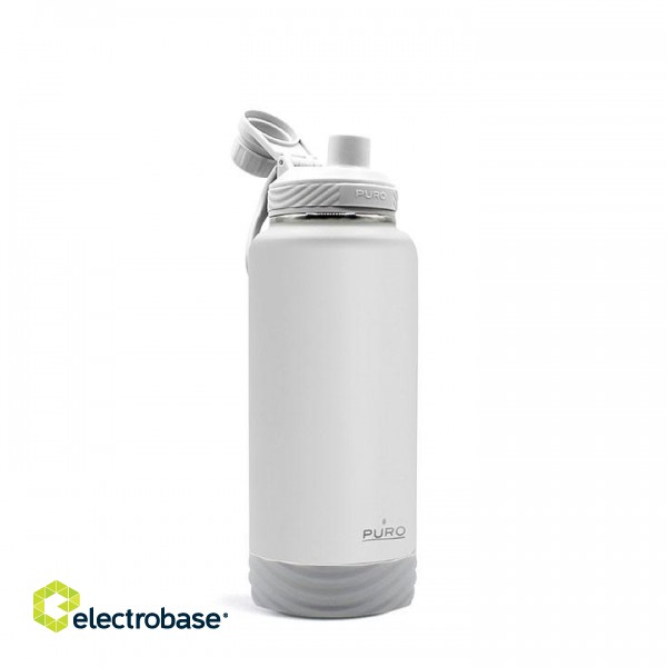 Thermal bottle PURO outdoor, stainless steel, BPA free, 960ml, grey / WB900OUTDOORDW1LGREY image 1