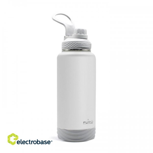 Thermal bottle PURO outdoor, stainless steel, BPA free, 960ml, grey / WB900OUTDOORDW1LGREY image 7