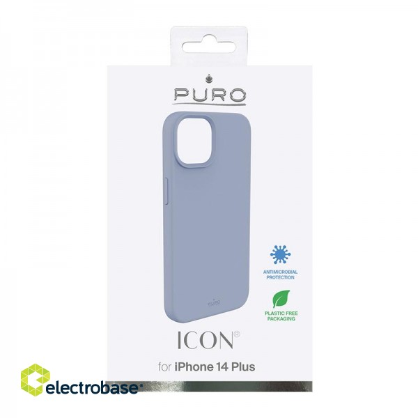 Case PURO for iPhone 14 Max, blue / IPC1467ICONLBLUE image 2