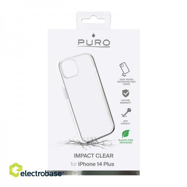 Case PURO for iPhone 14 Plus, impact clear / IPC1467IMPCLTR image 2