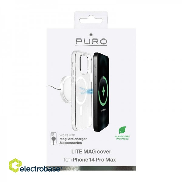 Case PURO LITEMAG for iPhone 14 Pro Max / IPC14P67LITEMAGTR фото 4