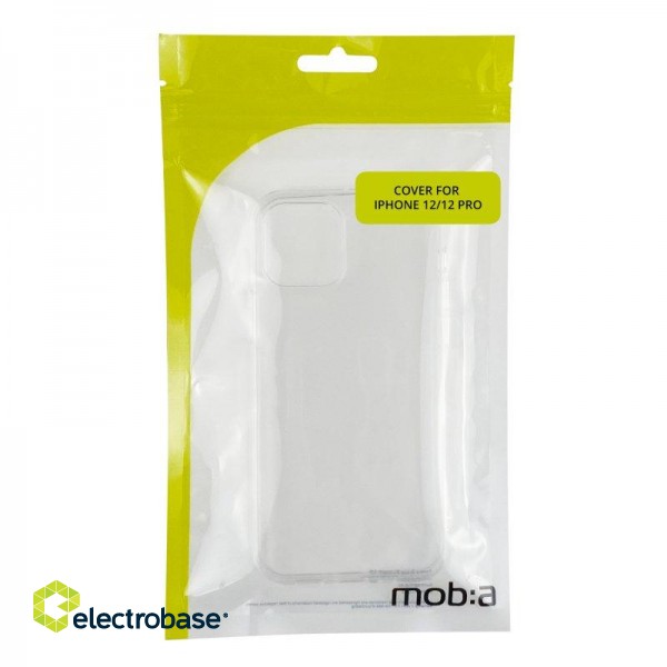 TPU cover MOB:A for iPhone 12/12 Pro, transparent / 1450002 image 2