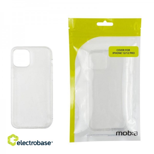 TPU cover MOB:A for iPhone 12/12 Pro, transparent / 1450002 image 3