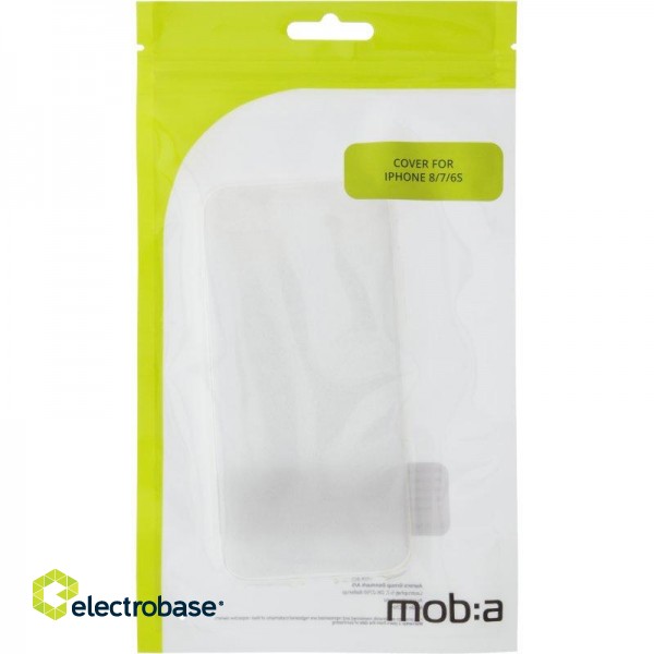 TPU cover MOB:A for iPhone 6/7/8/SE (2020), transparent / 383215 image 1