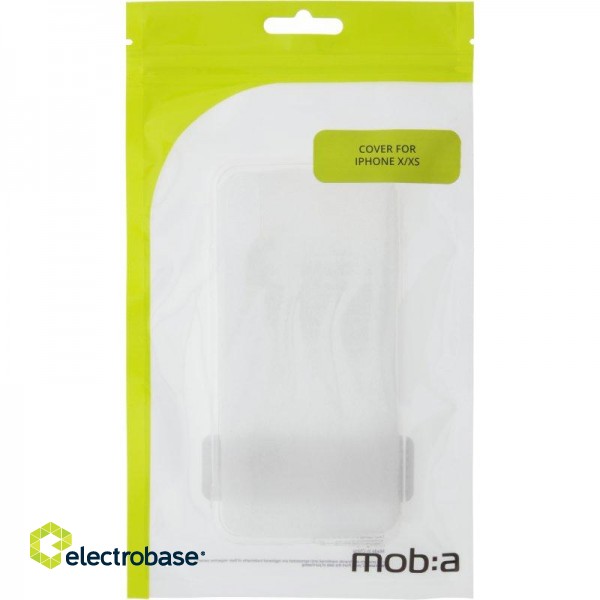 TPU cover MOB:A for iPhone X/XS, transparent / 383216 image 2