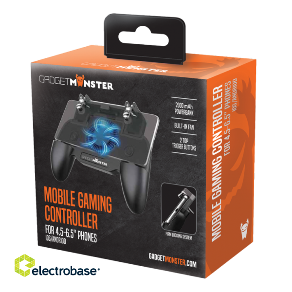 GADGETMONSTER Mobile Gaming Control, turn your smartphone into your gaming station and become an e-sports pro! / GDM-1026 image 2