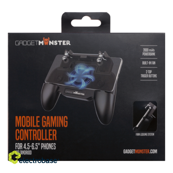 GADGETMONSTER Mobile Gaming Control, turn your smartphone into your gaming station and become an e-sports pro! / GDM-1026 image 5