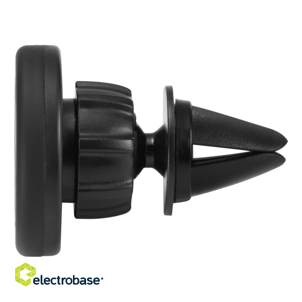Magnetic smartphone holder for car DELTACO adjustable, air vent mount, black / ARM-C102 image 4