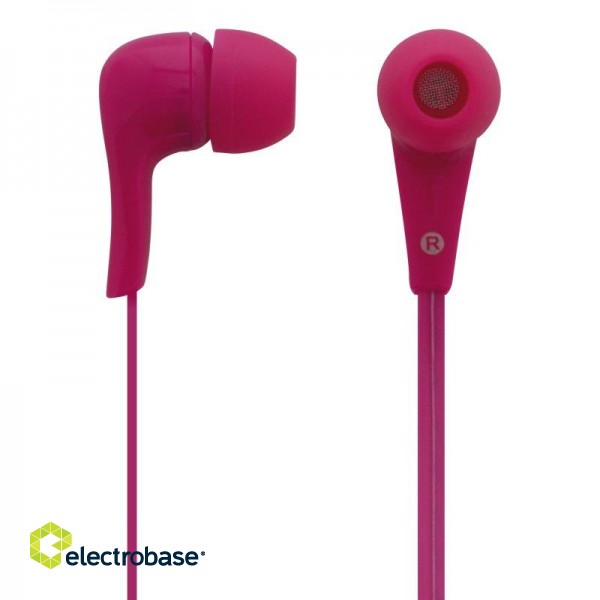 Earphones MOB:A in-ear with microphone, pink / 383220