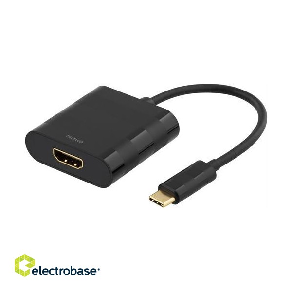 Адаптер DELTACO USB 3.1 "C - HDMI" / USBC-HDMI фото 1