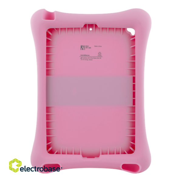 DELTACO silicone case, iPad Air/2 , iPad Pro 9,7", iPad 9.7", pink TPF-1301