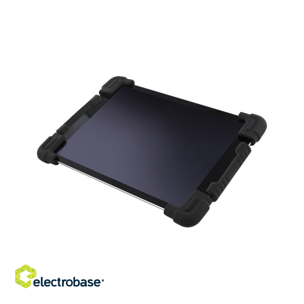 Universal protective case DELTACO with stand, for 7-8", black / TPF-1302 image 4