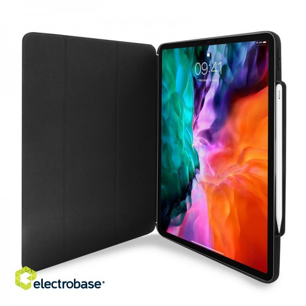 Zeta Pro Case PURO for iPad Air 4 10.9 "(2020) / iPad Pro 11" (2020/2018), magnet, stand function, black / IPAD14ZETAPROBLK