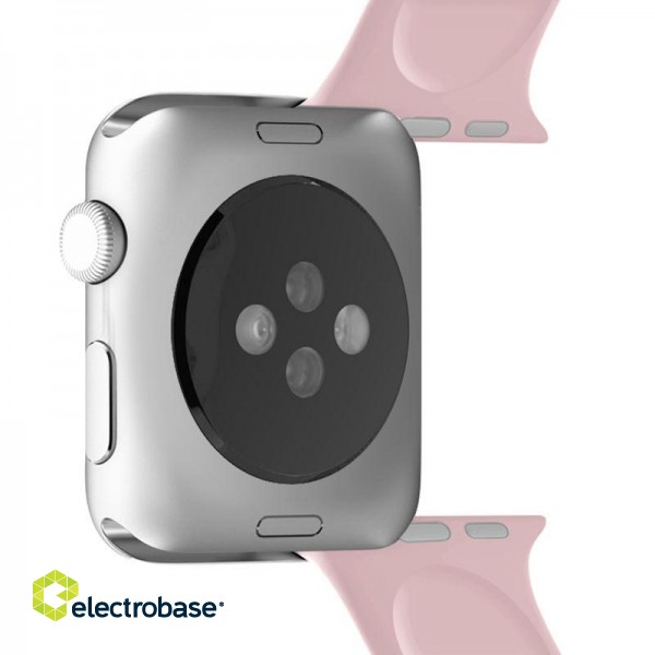 Silicone band PURO for Apple Watch, pink / AW40ICONROSE image 8
