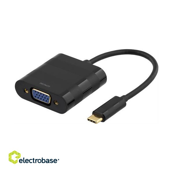 Adapter DELTACO USB 3.1 "C-VGA" / USBC-VGA image 1