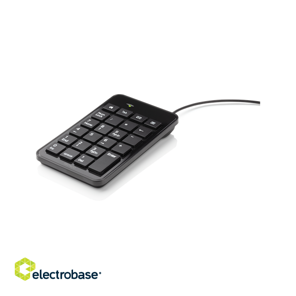 Numeric keyboard DELTACO USB, black / TB-120 image 1