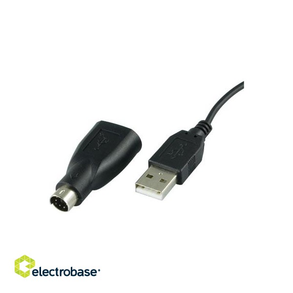 Mouse DELTACO, wired, black-silver / MS-737 image 2