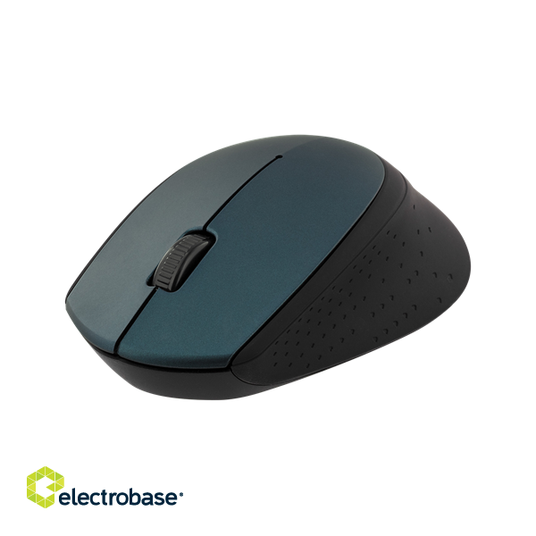 Mouse DELTACO, wireless, 1200 DPI, green / MS-461 фото 1