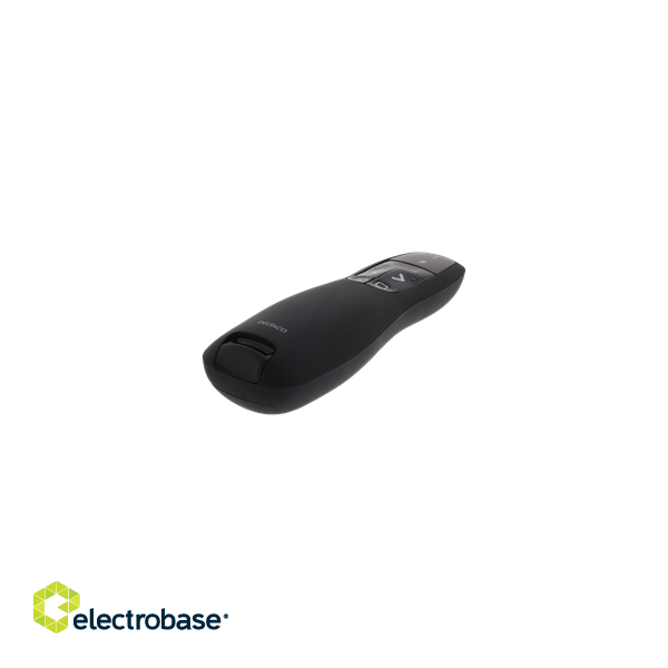 Wireless presenter  DELTACO with laser pointer, up to 15m, black / WP-001 image 1