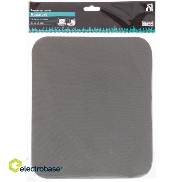 Mouse pad DELTACO gray / KB-1G image 3
