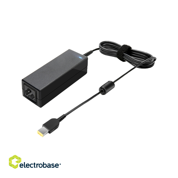 Power adapter DELTACO for Lenovo ThinkPad T450S, 45W, 20V/2.25A, black / SMP-100