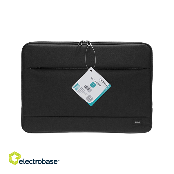 DELTACO laptop sleeve for laptops up to 15.6 ", black NV-804 image 4