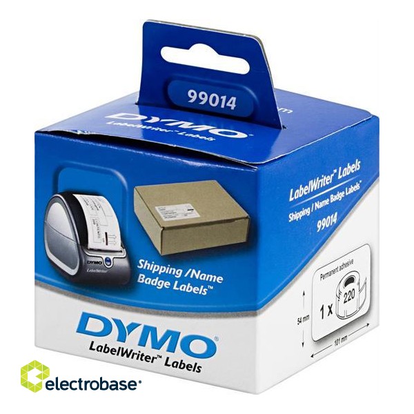 Etiketės DYMO LabelWriter 54x101 mm, 220 vnt. / S0722430 99014