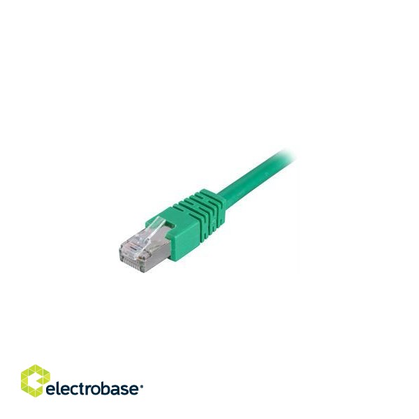 Patch cable DELTACO F / UTP Cat6, LSZH, 1.5m, green / STP-611G image 3