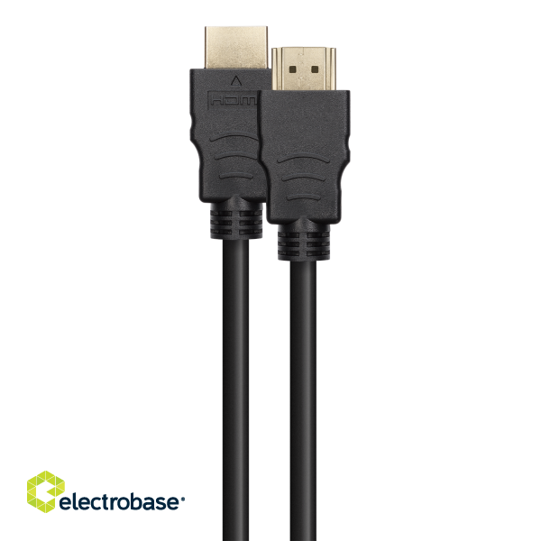 HDMI cable DELTACO ULTRA High Speed, 48Gbps, eARC, QMS, 8K at 60Hz, 4K at 120Hz, 3m, black / HU-30 image 2