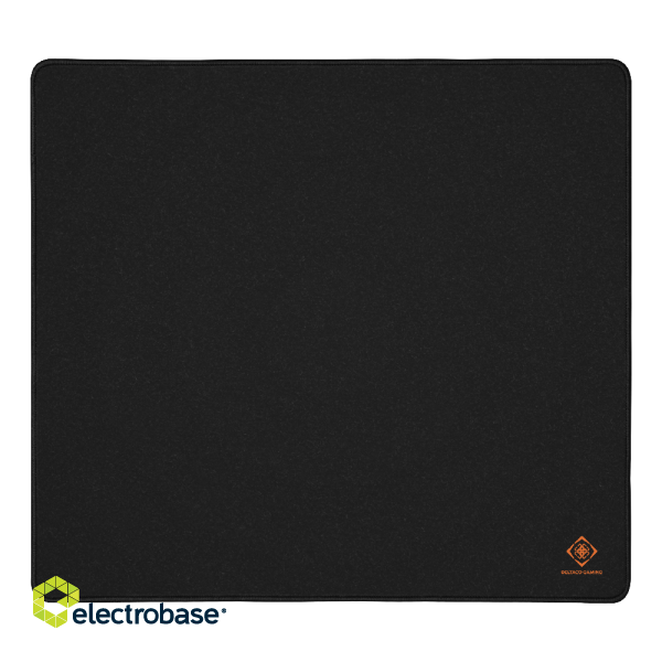 Mousepad DELTACO GAMING DMP460 L, 450x400x4mm, stitched edges, black / GAM-137 image 1