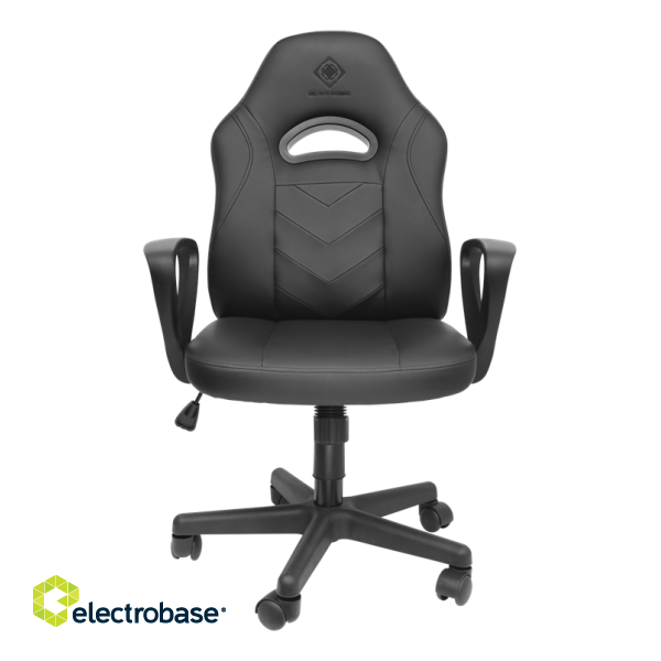 Gaming chair DELTACO GAMING Junior, PU leather, black / GAM-094 image 2