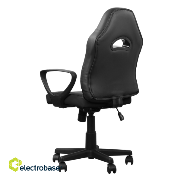 Gaming chair DELTACO GAMING Junior, PU leather, black / GAM-094 image 4