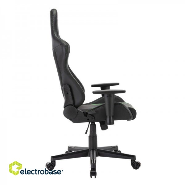 Gaming chair L33T GAMING ENERGY (PU) - Green / 160364 image 2