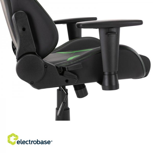 Gaming chair L33T GAMING ENERGY (PU) - Green / 160364 image 5