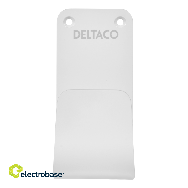 Cable hook DELTACO E-CHARGE SS304, white / EV-5116 image 1